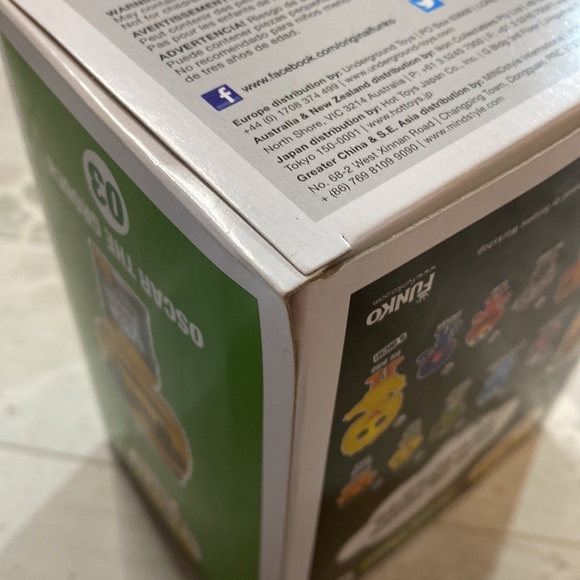 Funko Pop Oscar The Grouch #03 Sesame Street Exclusive Figure - Picture 12 of 12